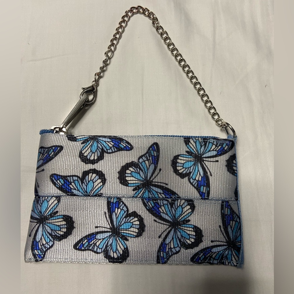 RARE Harveys Original Seatbelt Bags - Minnie Wristlet - Butterfly